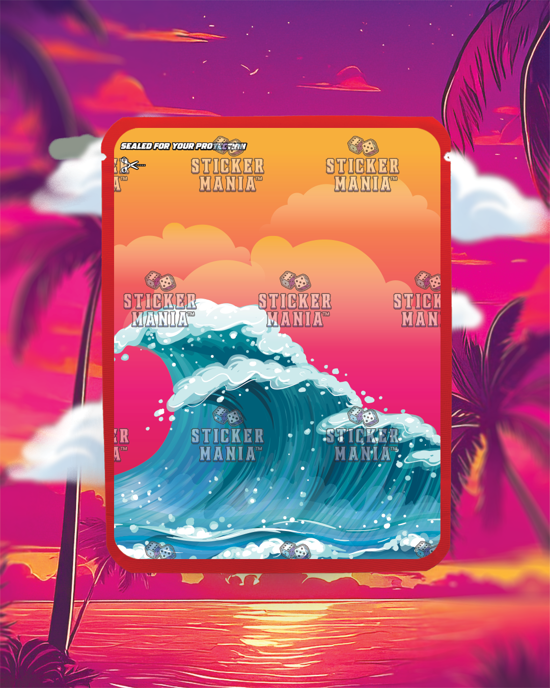 Aloha | Pre-Made Sticker Bag | 3.5g