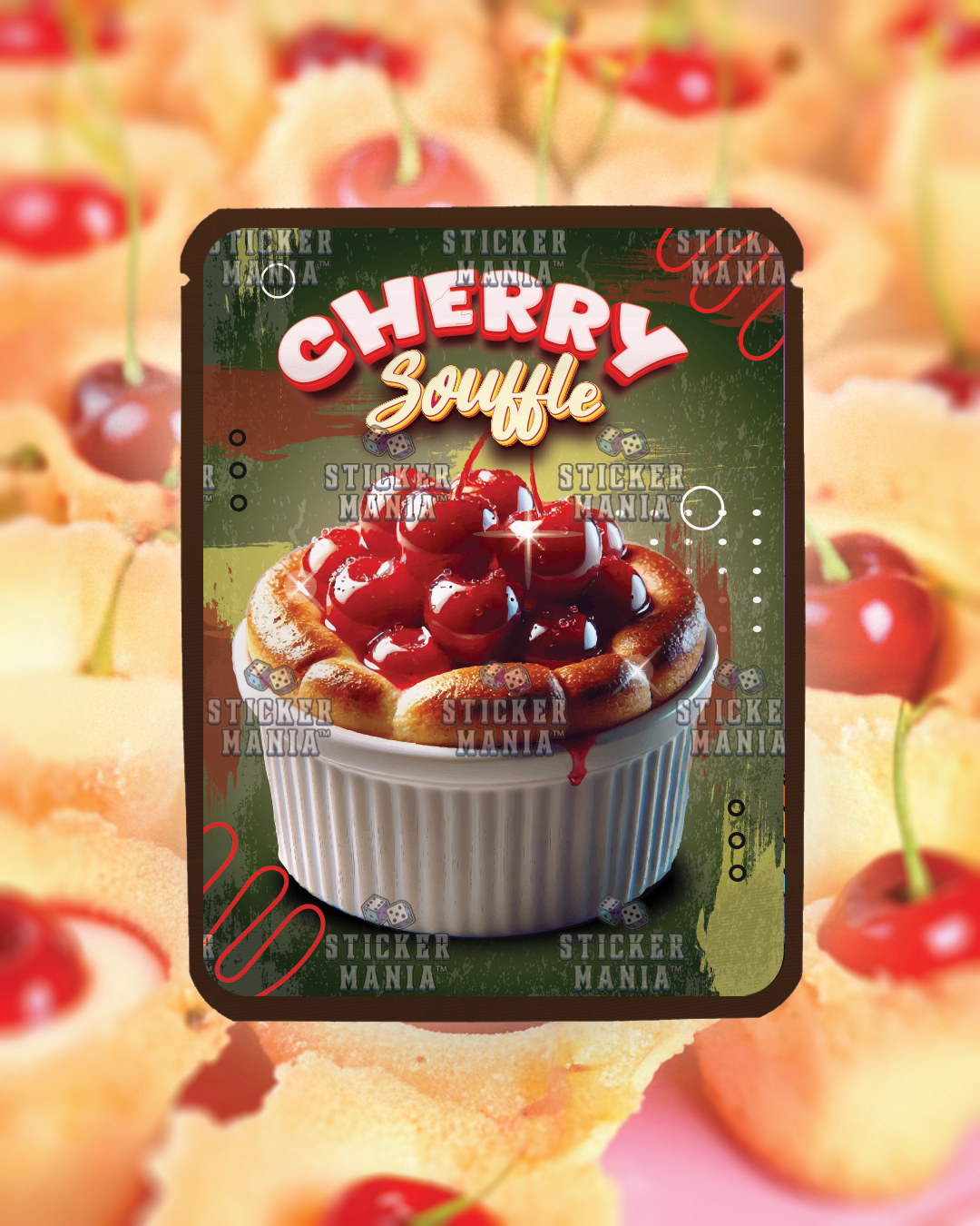 Cherry Soufflé | Pre-Made Sticker Bag | 3.5g