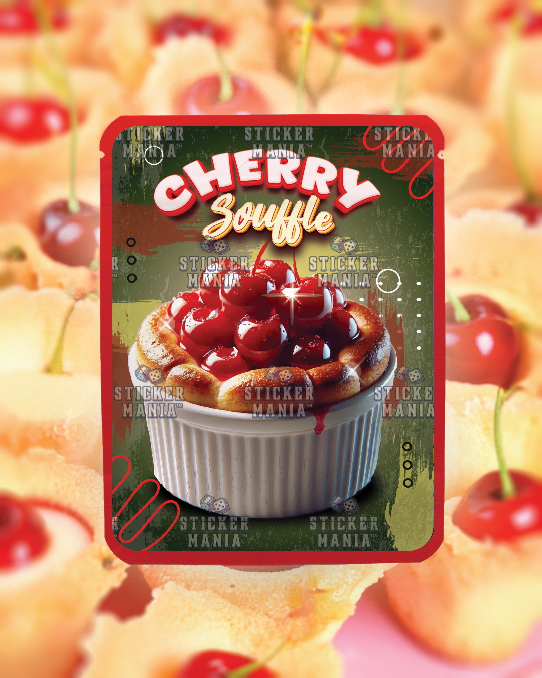 Cherry Soufflé | Pre-Made Sticker Bag | 3.5g