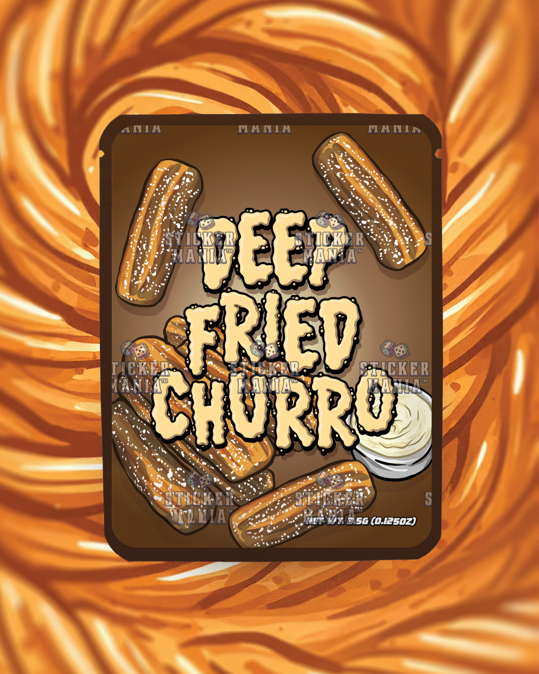 Deep Fried Churro | Pre-Made Sticker Bag | 3.5g