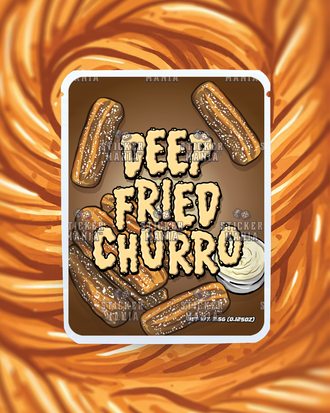 Deep Fried Churro | Pre-Made Sticker Bag | 3.5g