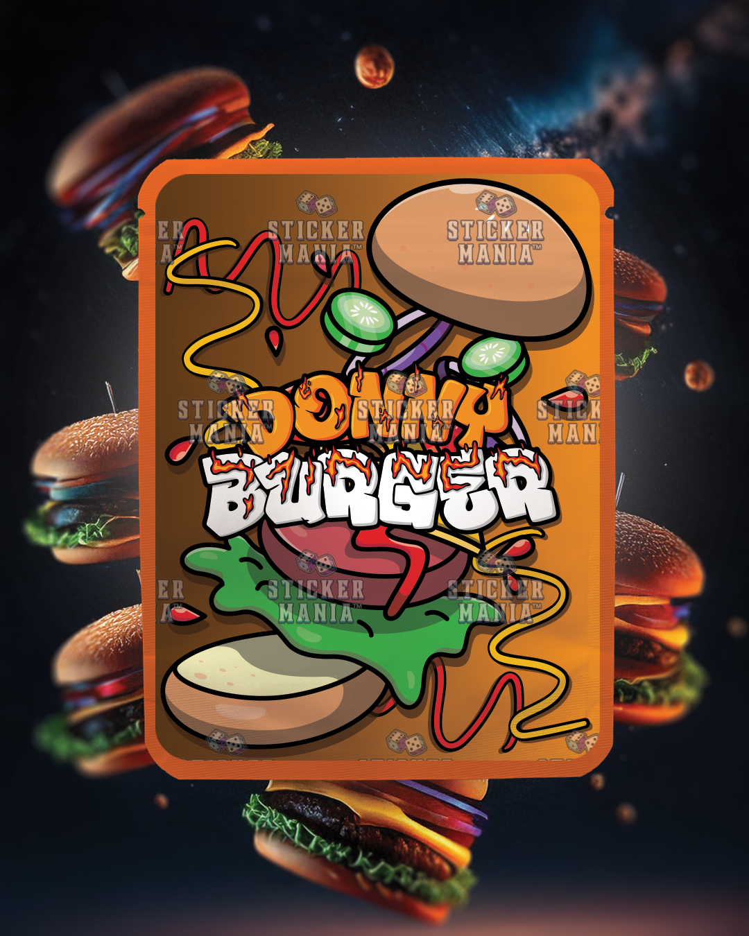 Donny Burger | Pre-Made Sticker Bag | 3.5g