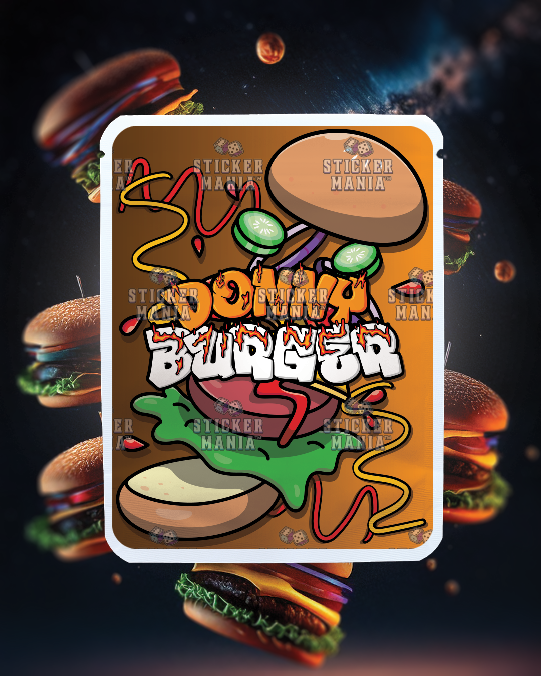 Donny Burger | Pre-Made Sticker Bag | 3.5g