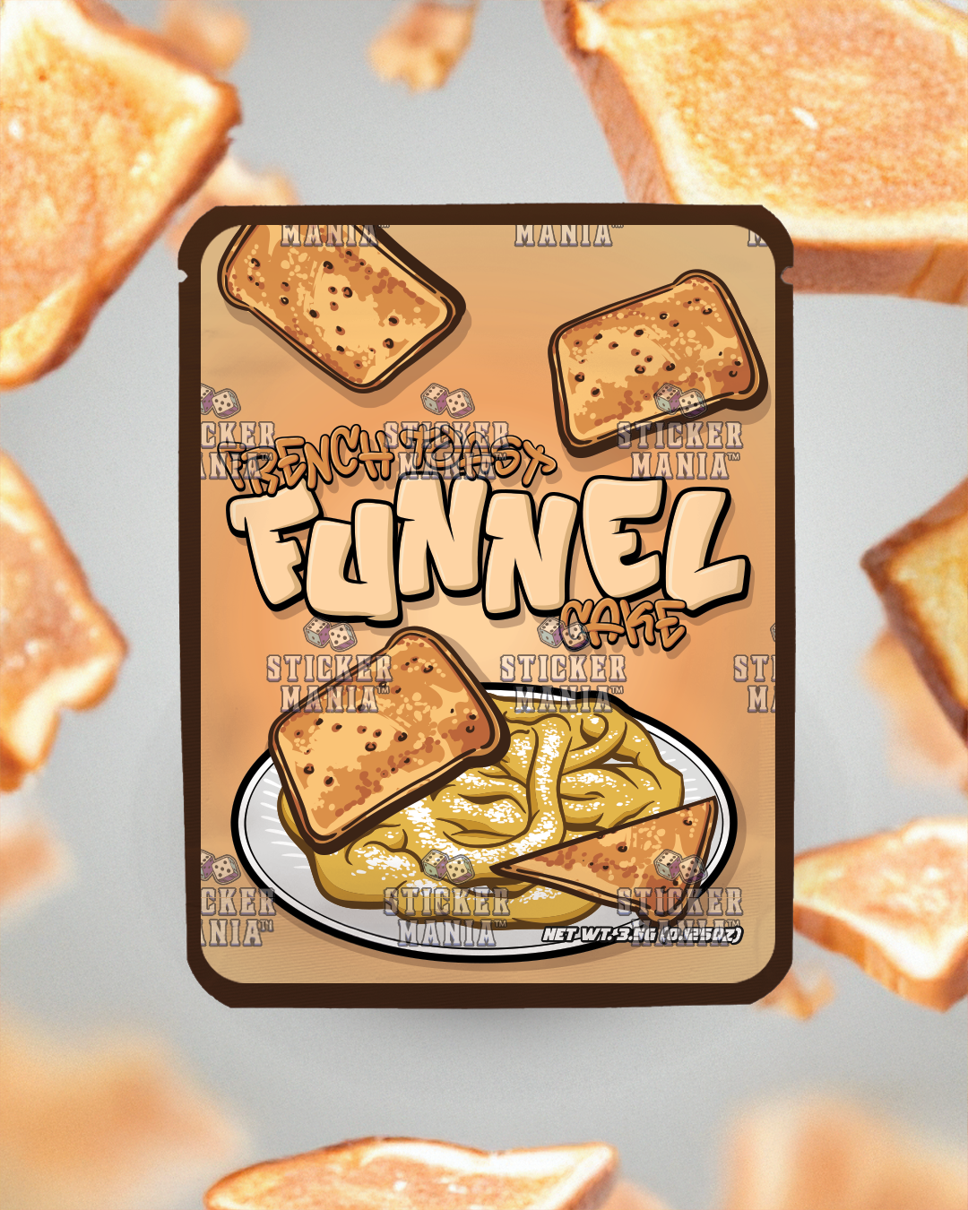 Funnel Cake | Pre-Made Sticker Bag | 3.5g
