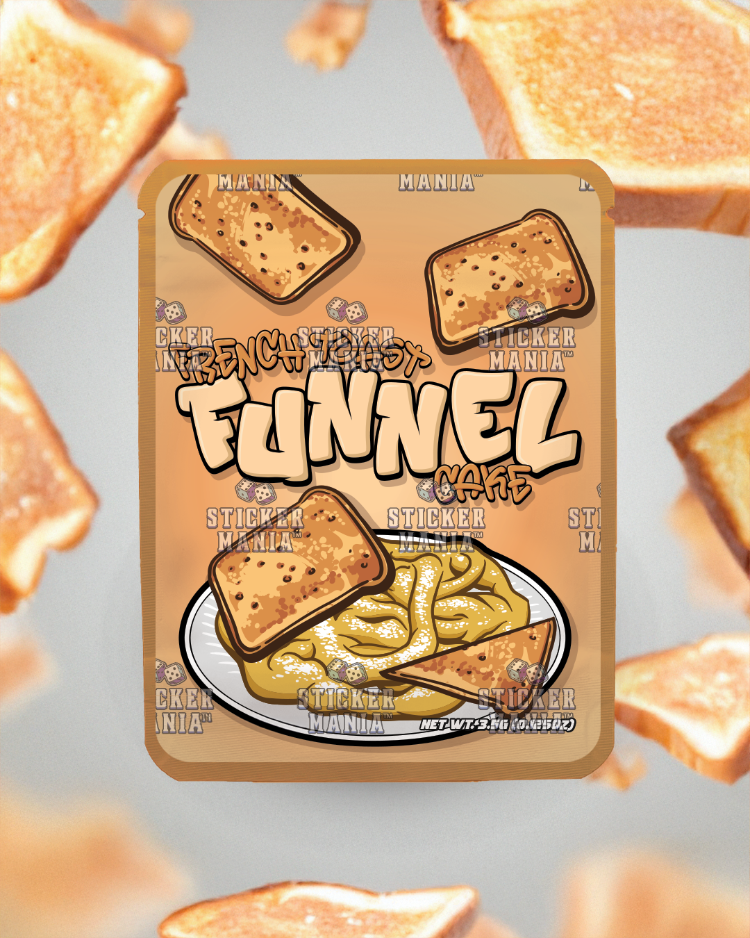 Funnel Cake | Pre-Made Sticker Bag | 3.5g