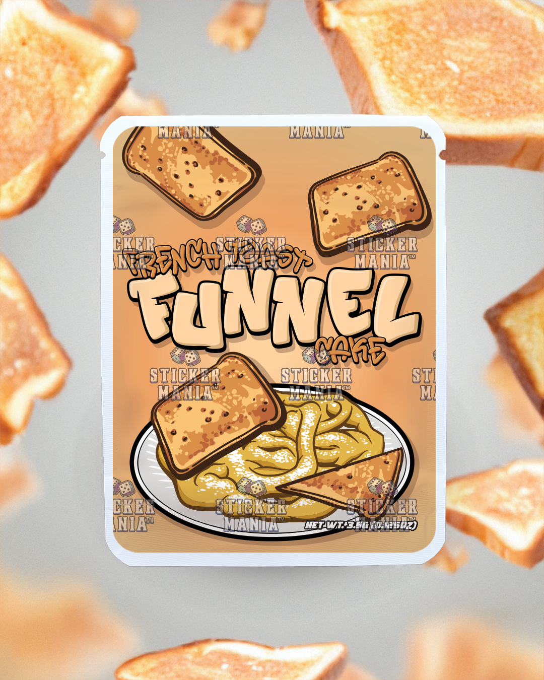 Funnel Cake | Pre-Made Sticker Bag | 3.5g