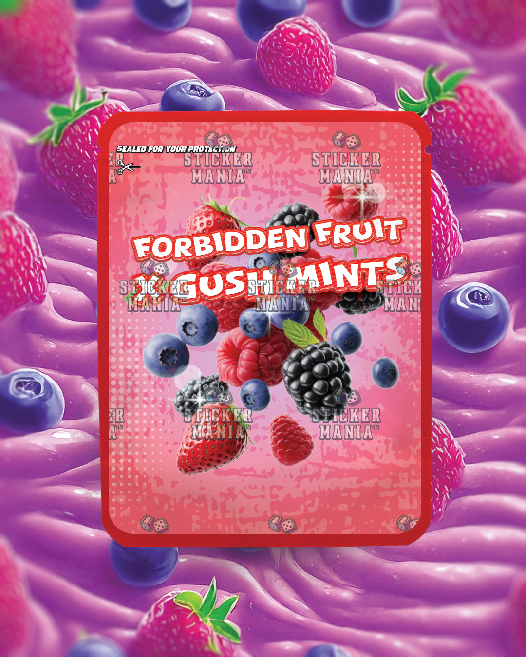 Forbidden Halo | Pre-Made Sticker Bag | 3.5g