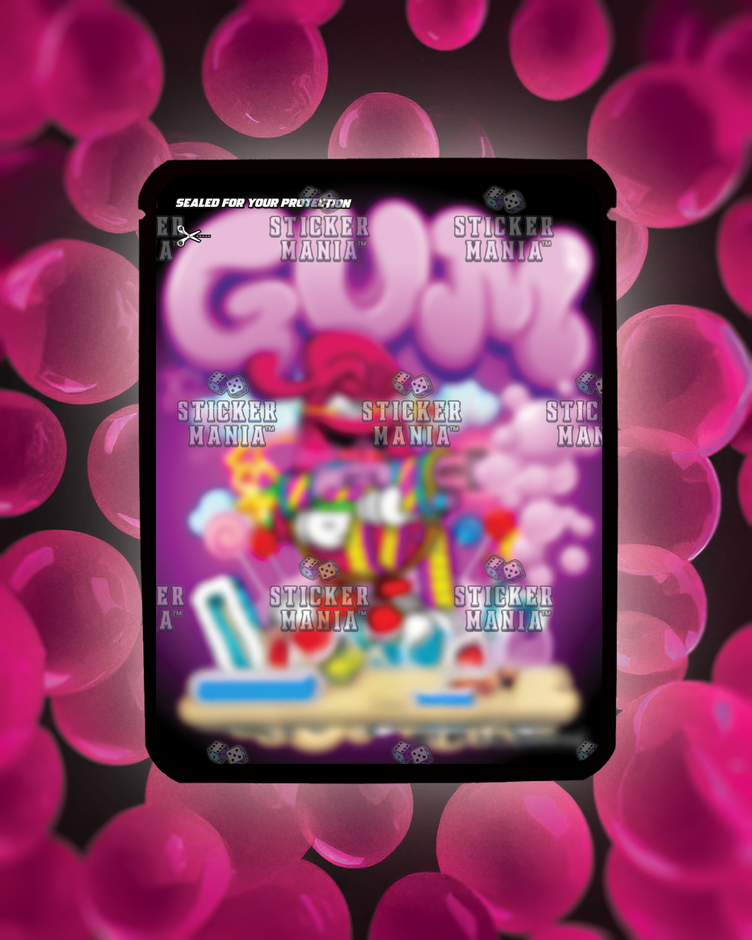 Gum Powder | Pre-Made Sticker Bag | 3.5g