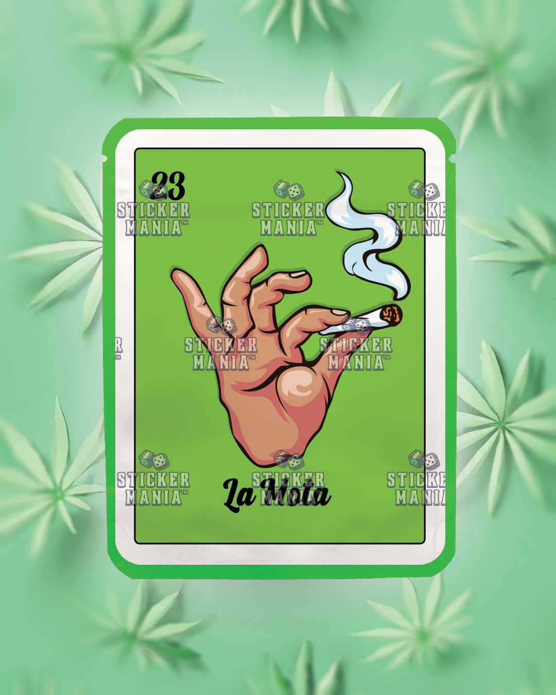La Mota | Pre-Made Sticker Bag | 3.5g