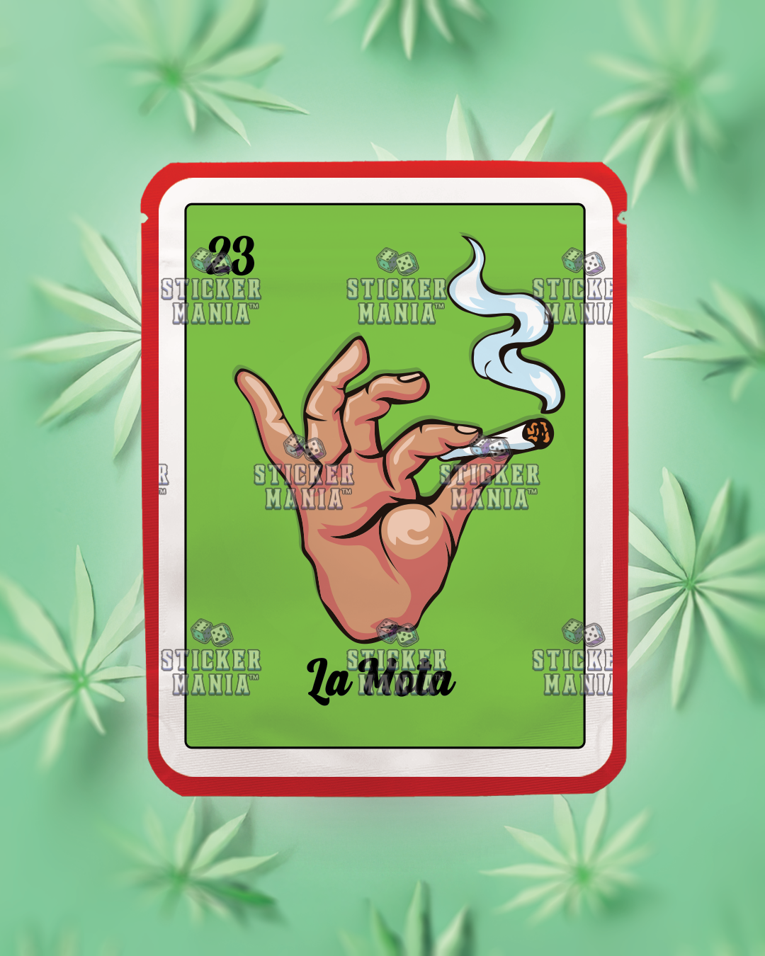 La Mota | Pre-Made Sticker Bag | 3.5g