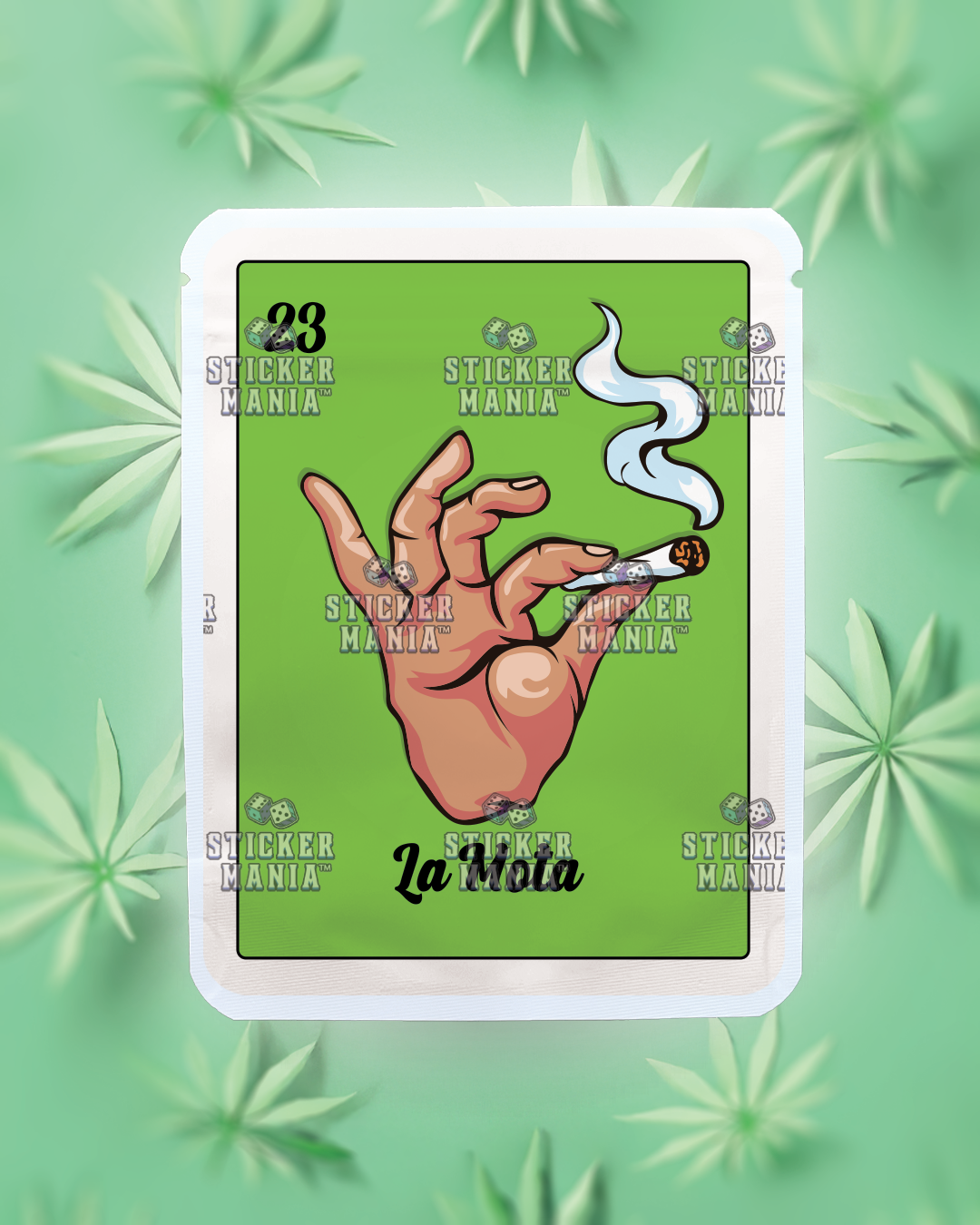 La Mota | Pre-Made Sticker Bag | 3.5g