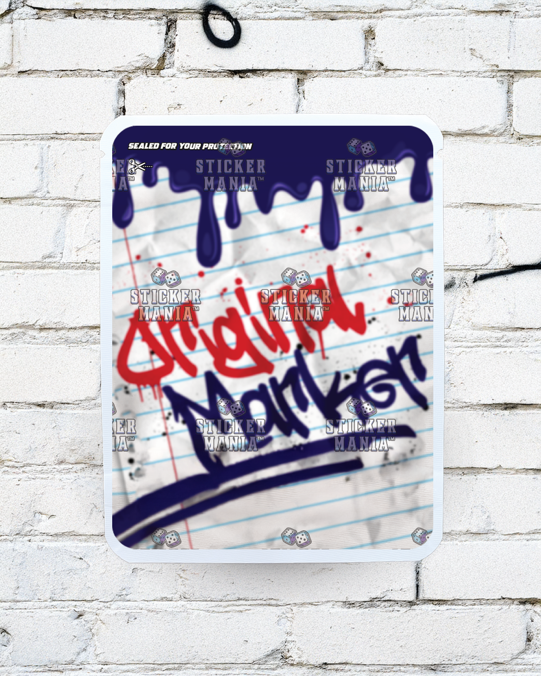 Original Marker| Pre-Made Sticker Bag | 3.5g