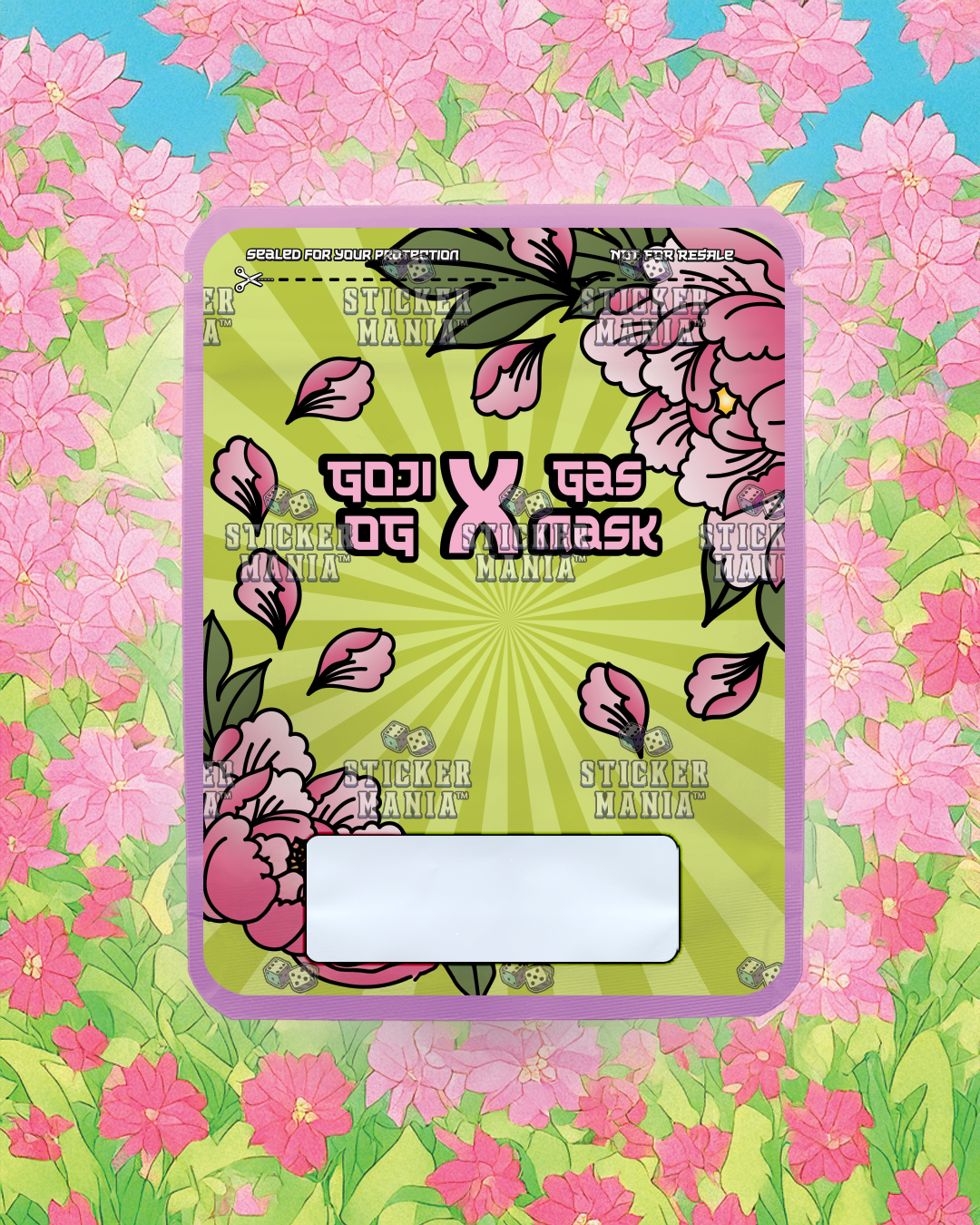 Oni OG | Pre-Made Sticker Bag | 3.5g