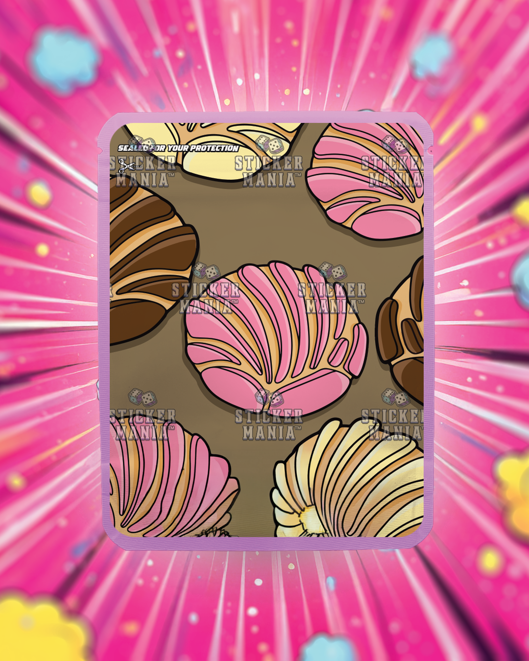 Pan Dulce | Pre-Made Sticker Bag | 3.5g