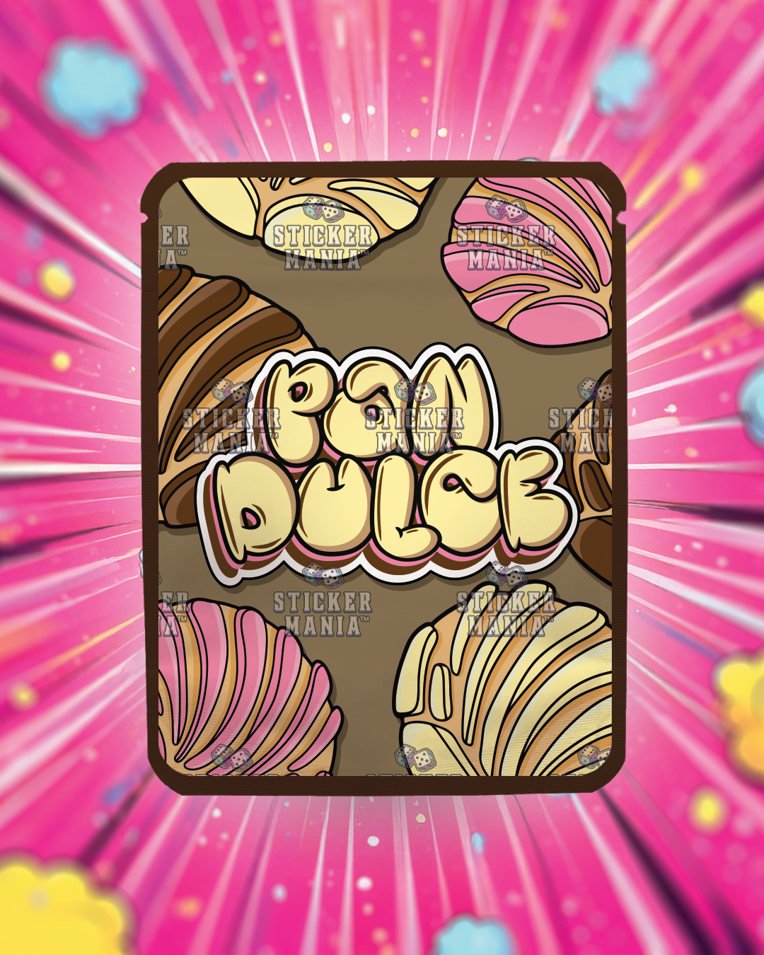 Pan Dulce | Pre-Made Sticker Bag | 3.5g