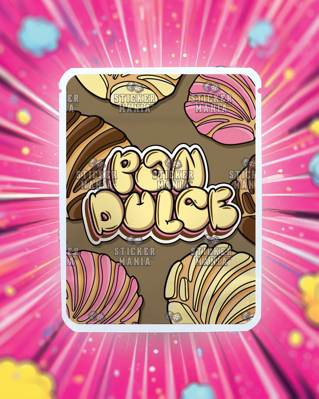 Pan Dulce | Pre-Made Sticker Bag | 3.5g