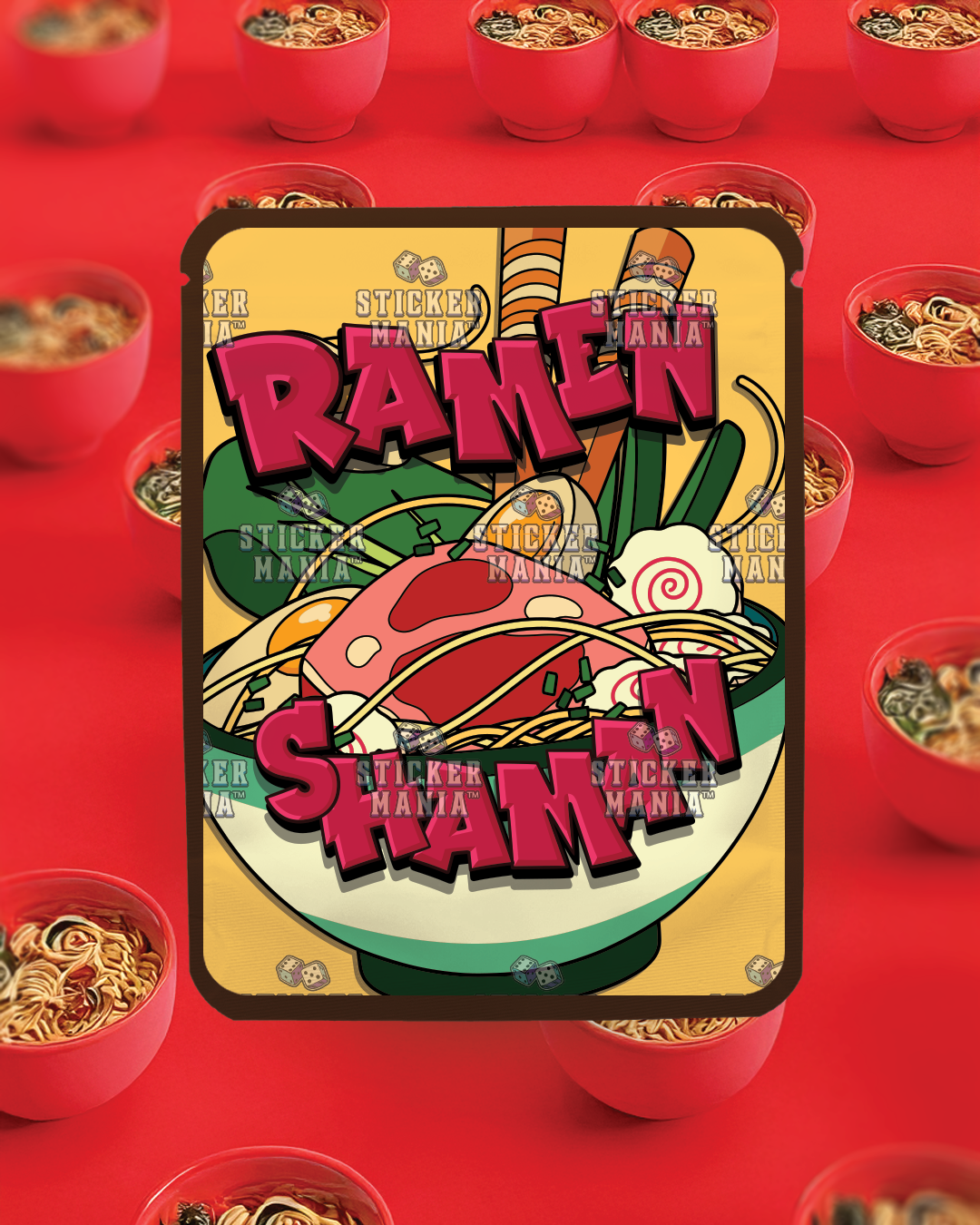 Ramen Shaman | Pre-Made Sticker Bag | 3.5g