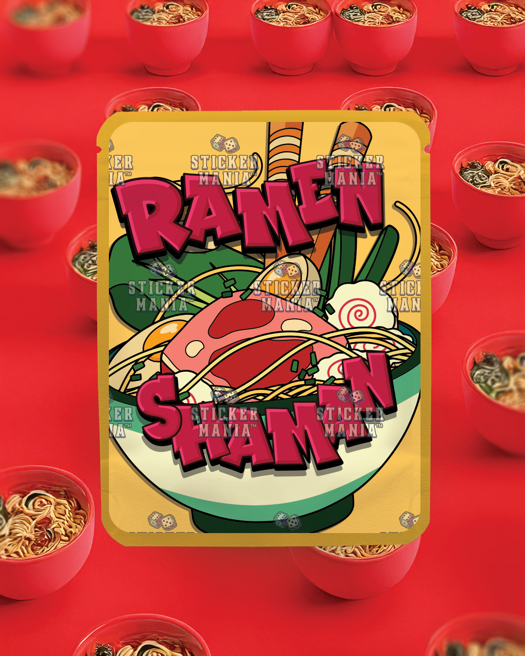 Ramen Shaman | Pre-Made Sticker Bag | 3.5g