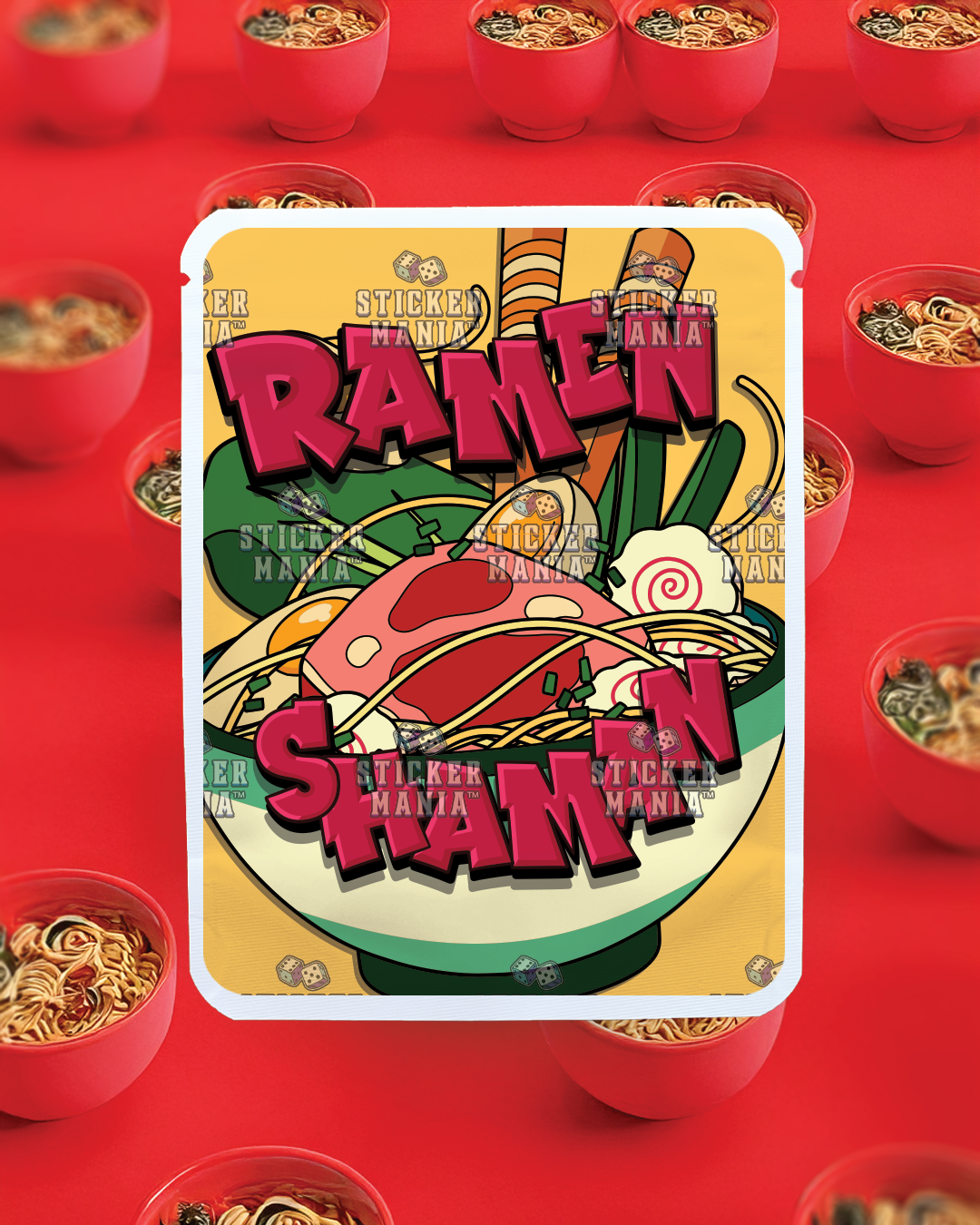 Ramen Shaman | Pre-Made Sticker Bag | 3.5g