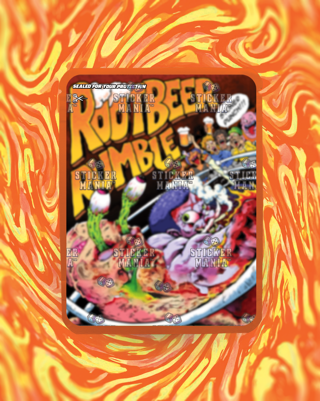 Rootbeer Rumble | Pre-Made Sticker Bag | 3.5g