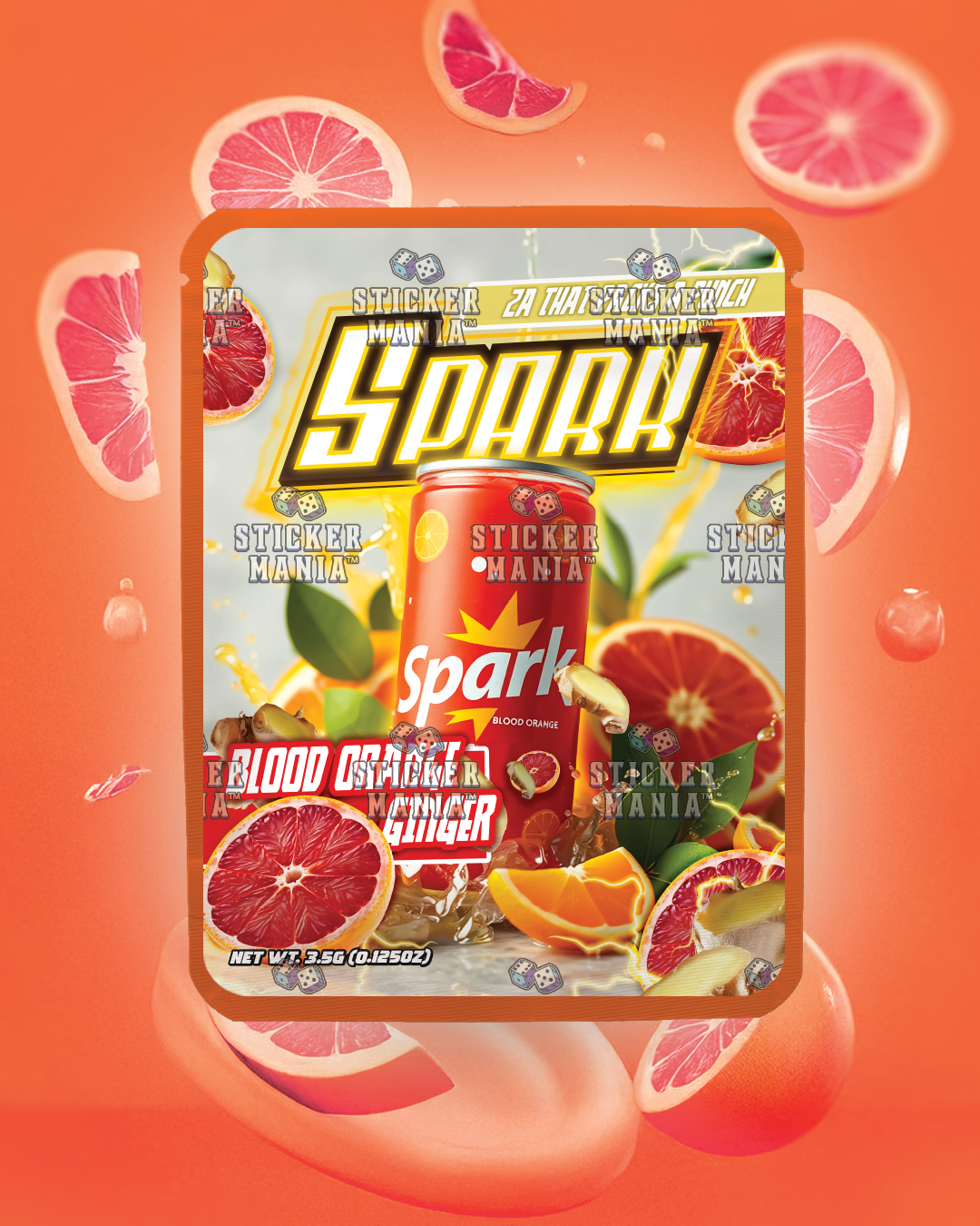 Spark | Pre-Made Sticker Bag | 3.5g