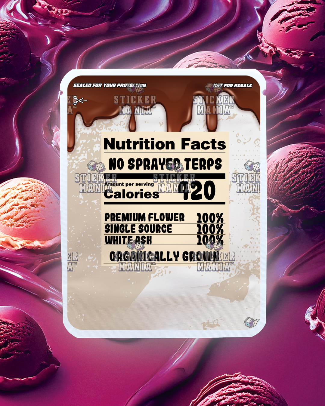 Sundae Supreme | Pre-Made Sticker Bag | 3.5g