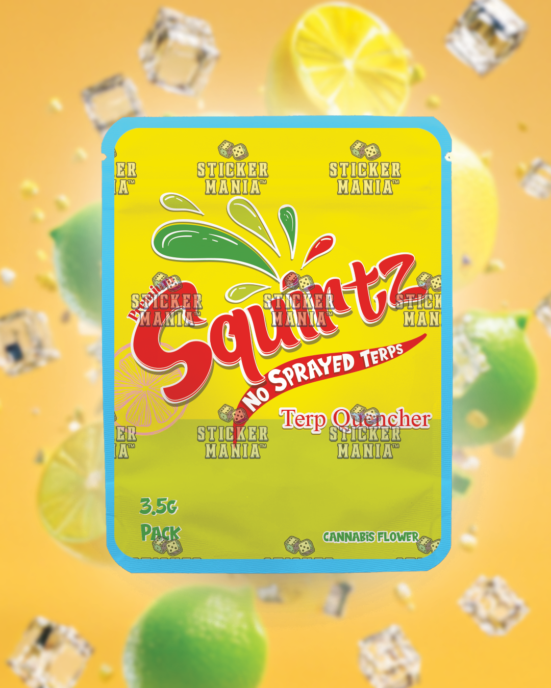 Squirtz | Pre-Made Sticker Bag | 3.5g