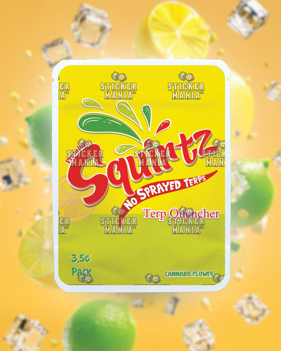Squirtz | Pre-Made Sticker Bag | 3.5g