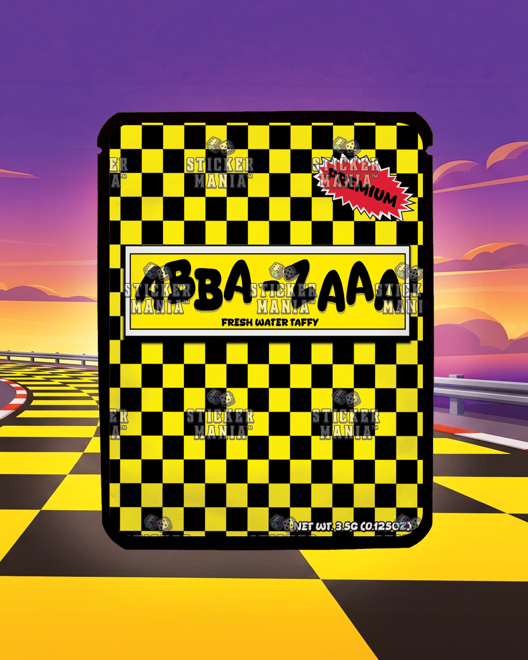 Abba Zabba | Pre-Made Sticker Bag | 3.5g