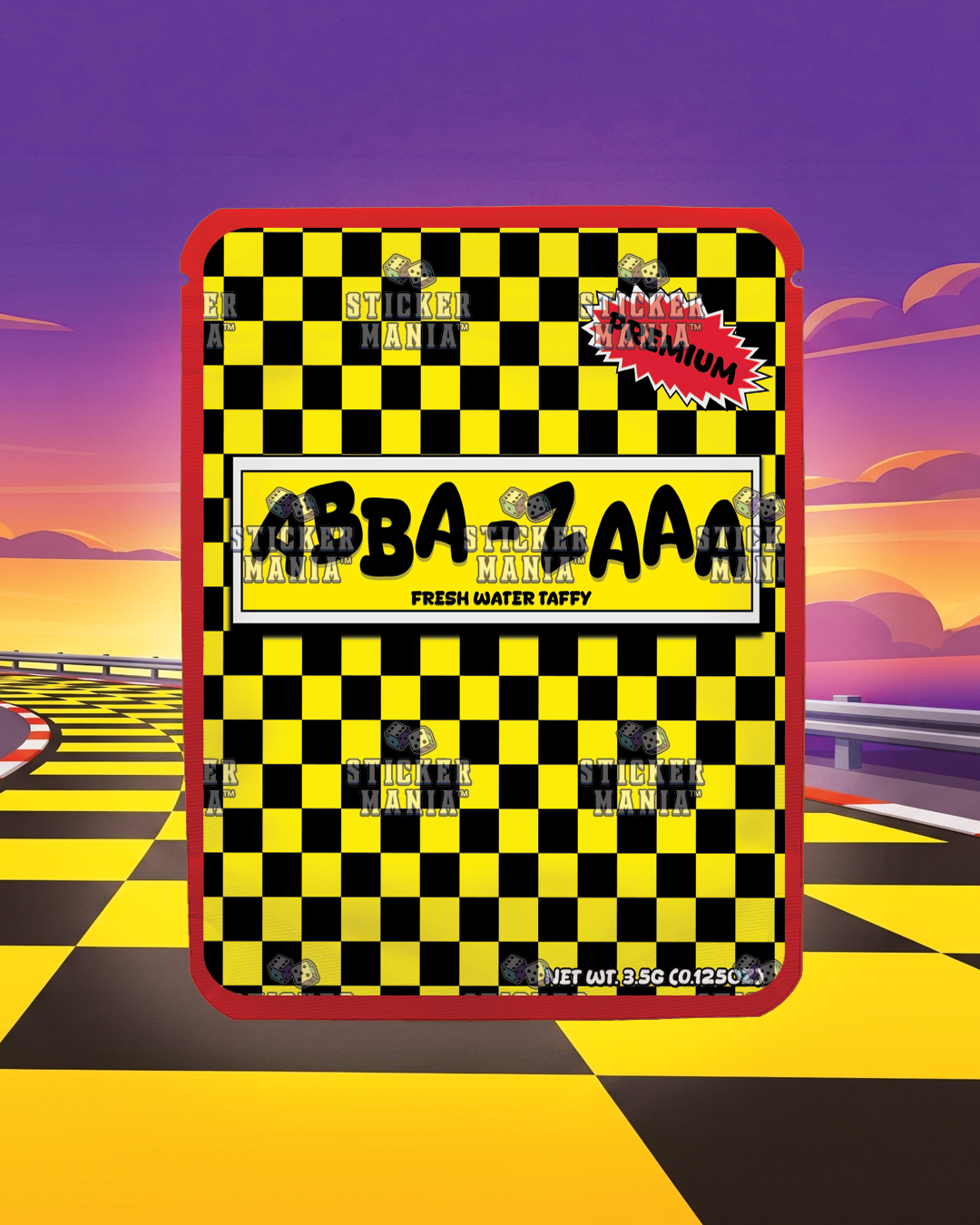 Abba Zabba | Pre-Made Sticker Bag | 3.5g