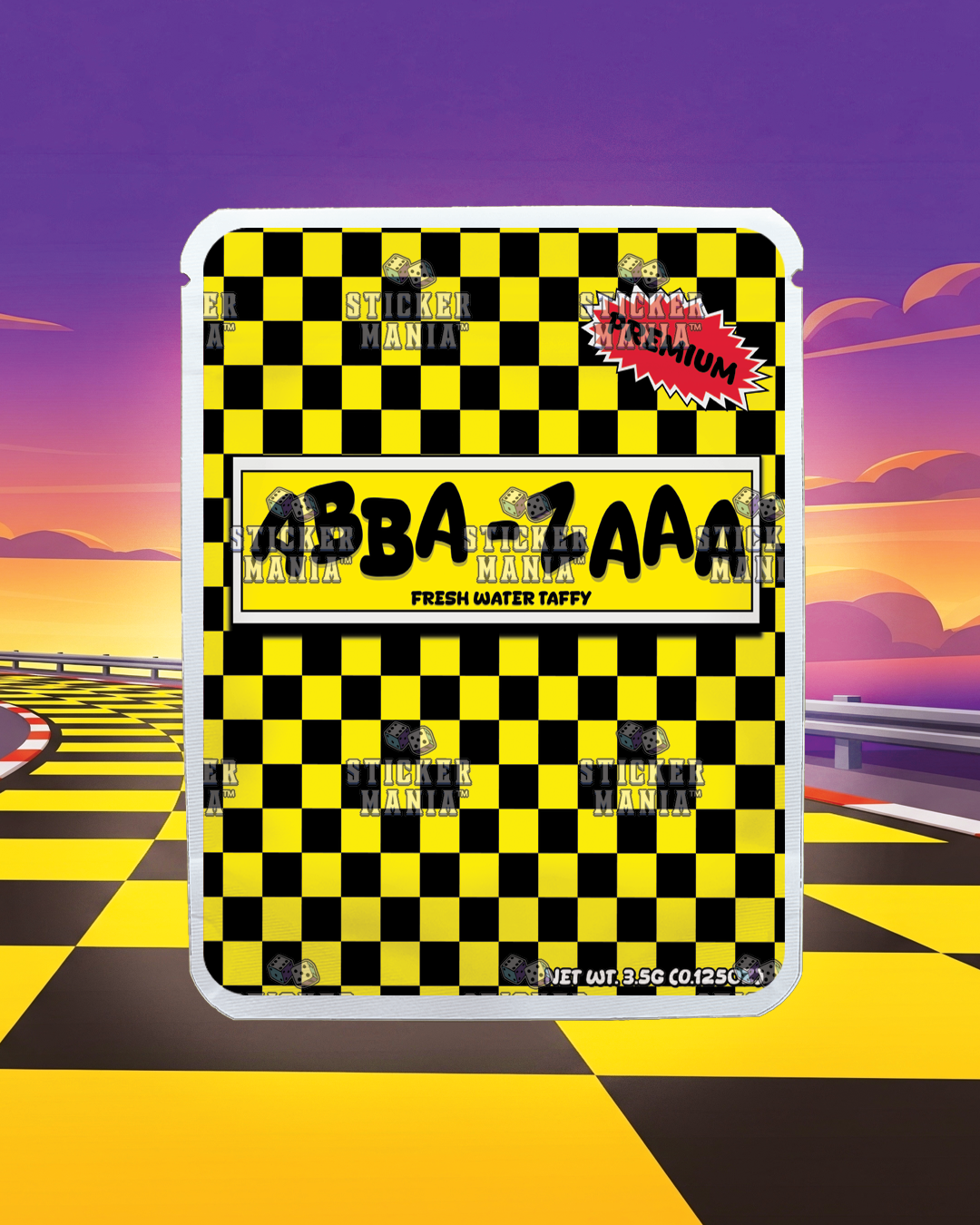 Abba Zabba | Pre-Made Sticker Bag | 3.5g
