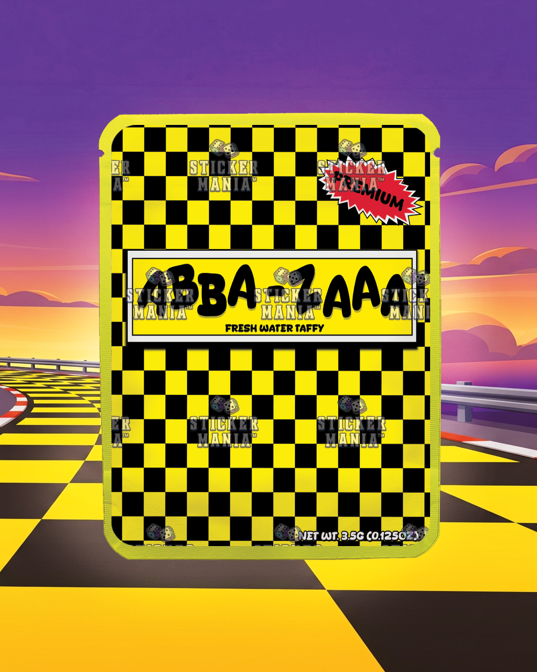 Abba Zabba | Pre-Made Sticker Bag | 3.5g