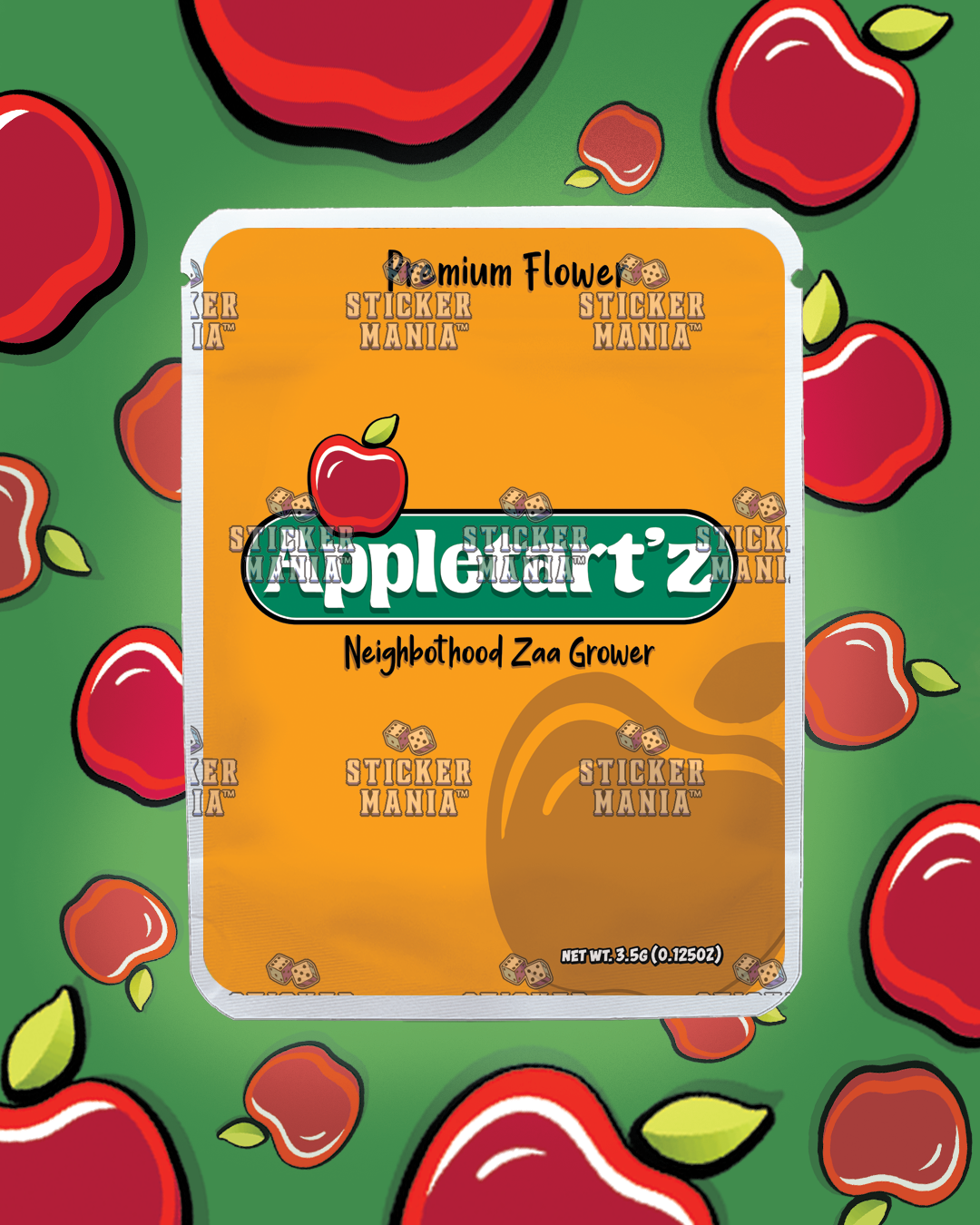 Apple Tartz | Pre-Made Sticker Bag | 3.5g