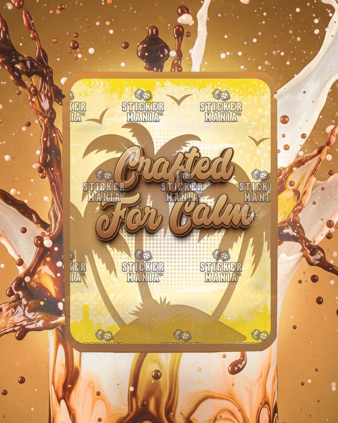 Coconut Coffee | Pre-Made Sticker Bag | 3.5g