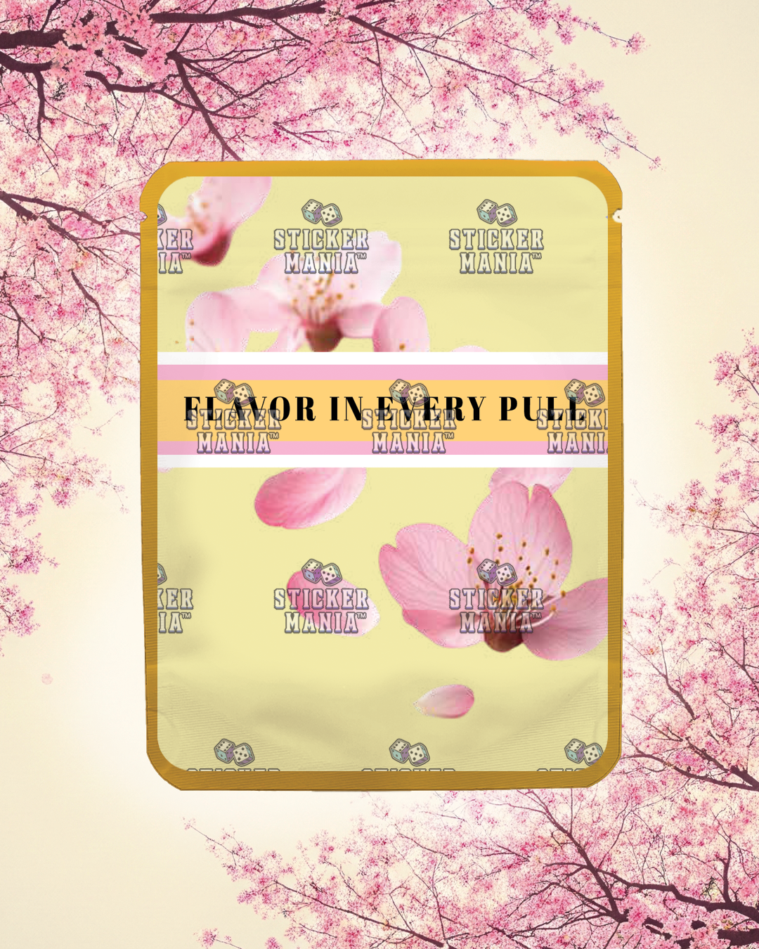 Sakura | Pre-Made Sticker Bag | 3.5g