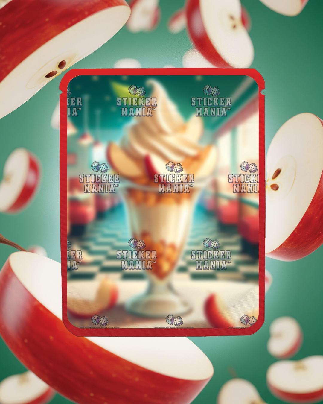 Apple Sundae | Pre-Made Sticker Bag | 3.5g