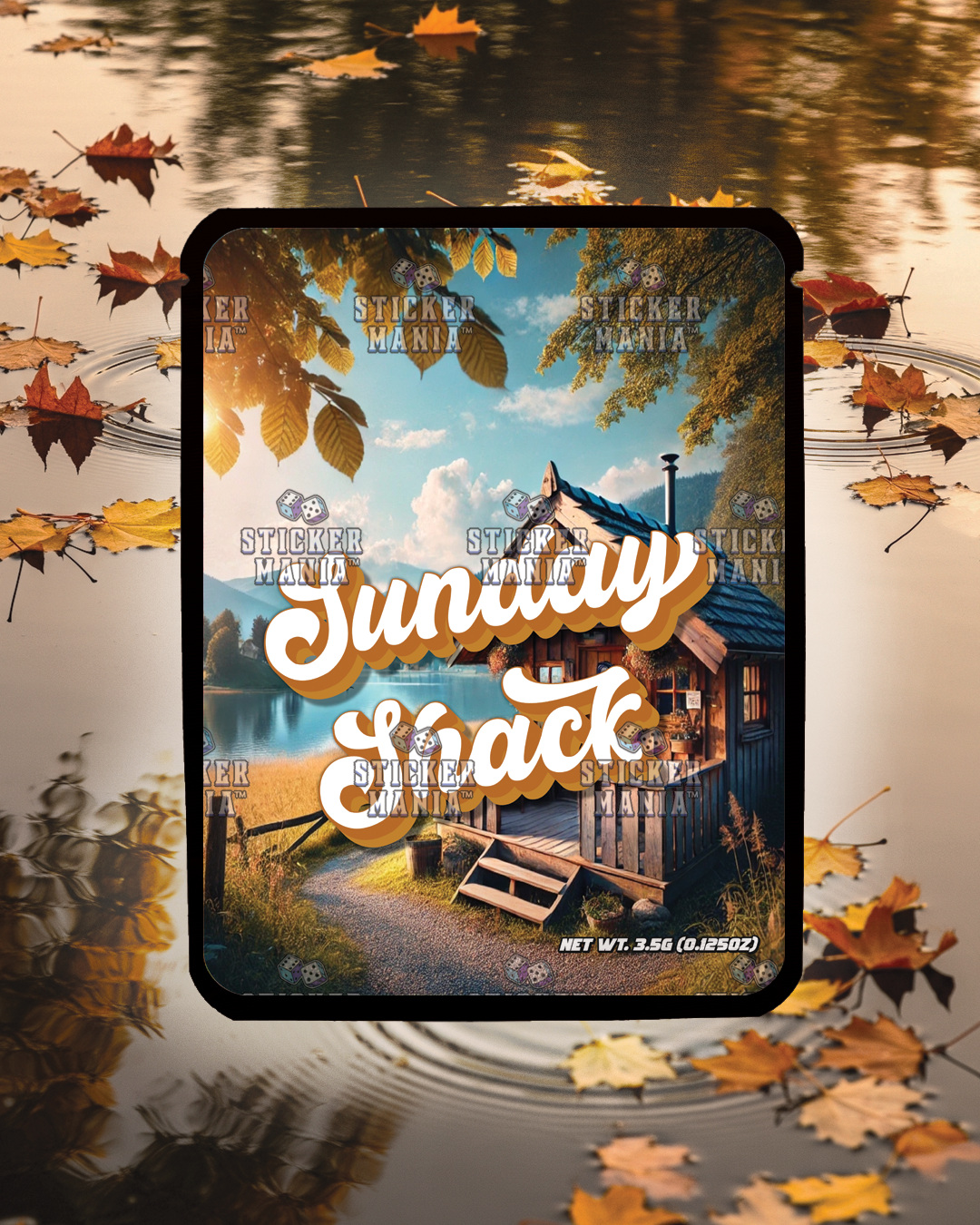 Sunday Shack | Pre-Made Sticker Bag | 3.5g