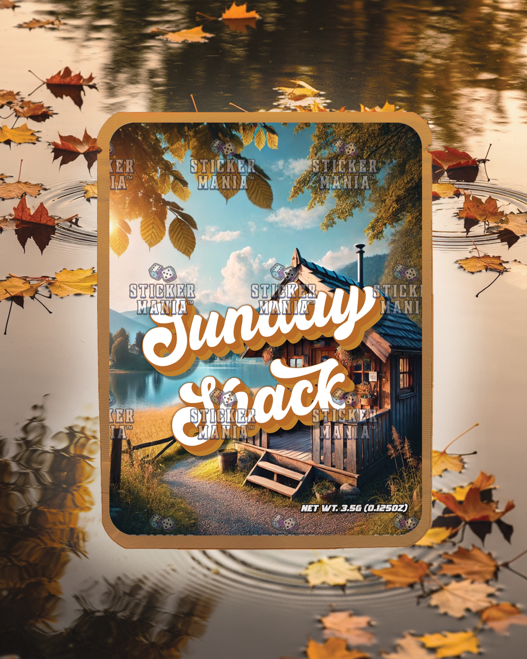 Sunday Shack | Pre-Made Sticker Bag | 3.5g