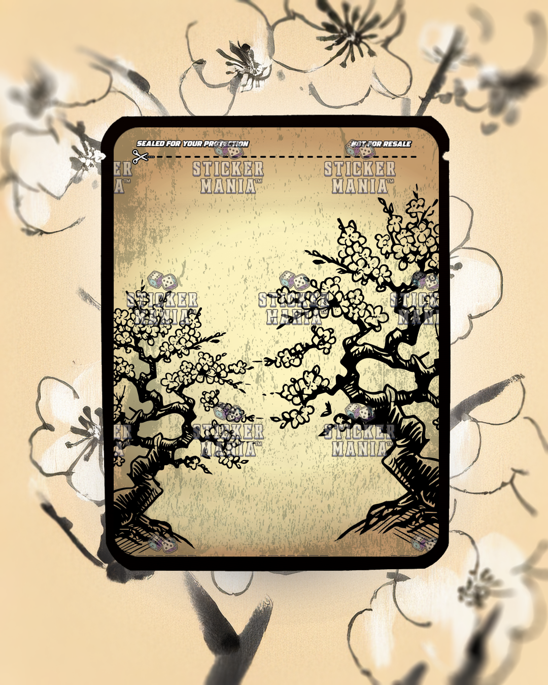 Temple | Pre-Made Sticker Bag | 3.5g