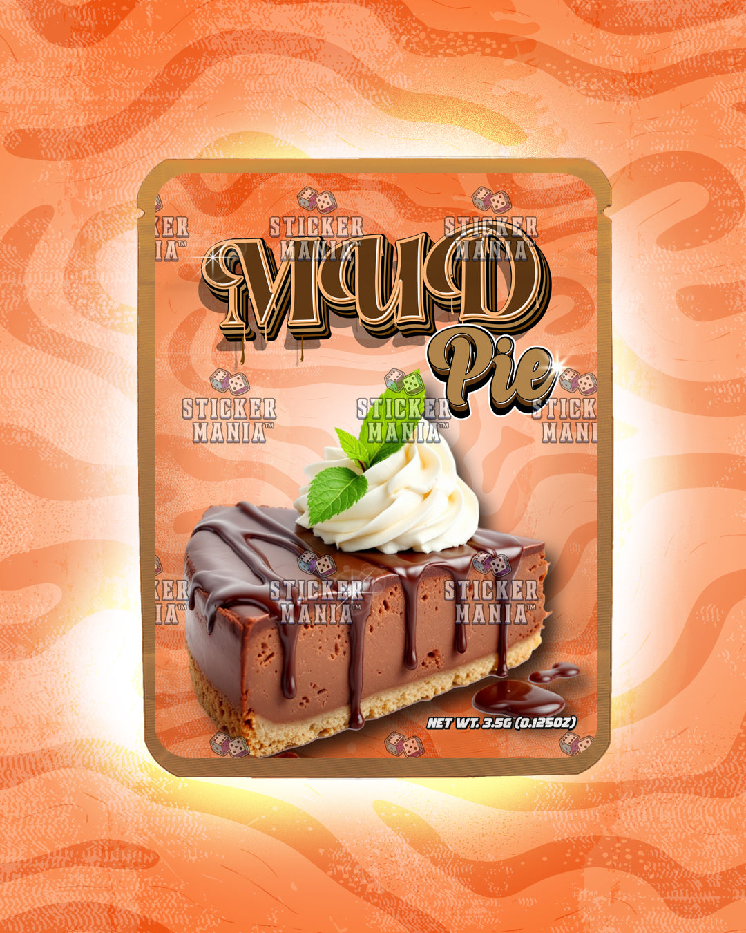 Mud Pie | Pre-Made Sticker Bag | 3.5g