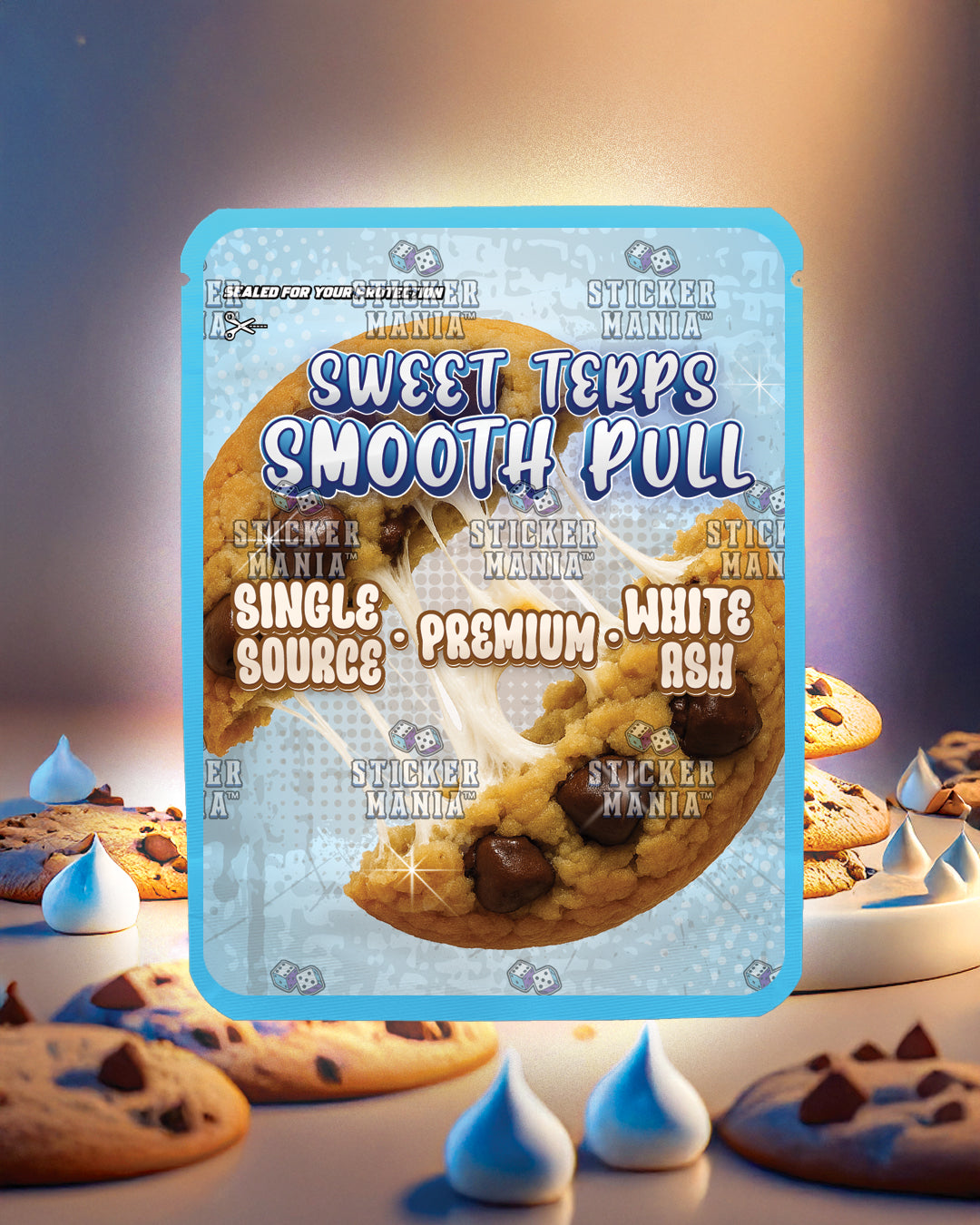 Cookie Dough Marshmallow | Pre-Made Sticker Bag | 3.5g