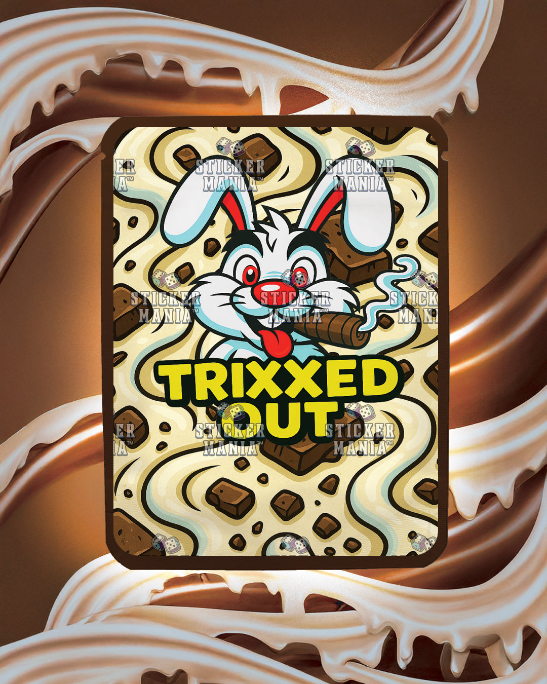 Trixxed Out - Cookies & Cream Crunch | Pre-Made Sticker Bag | 3.5g