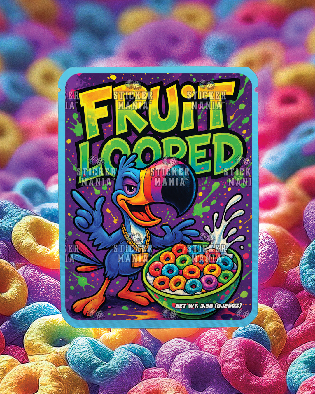 Fruit Looped | Pre-Made Sticker Bag | 3.5g