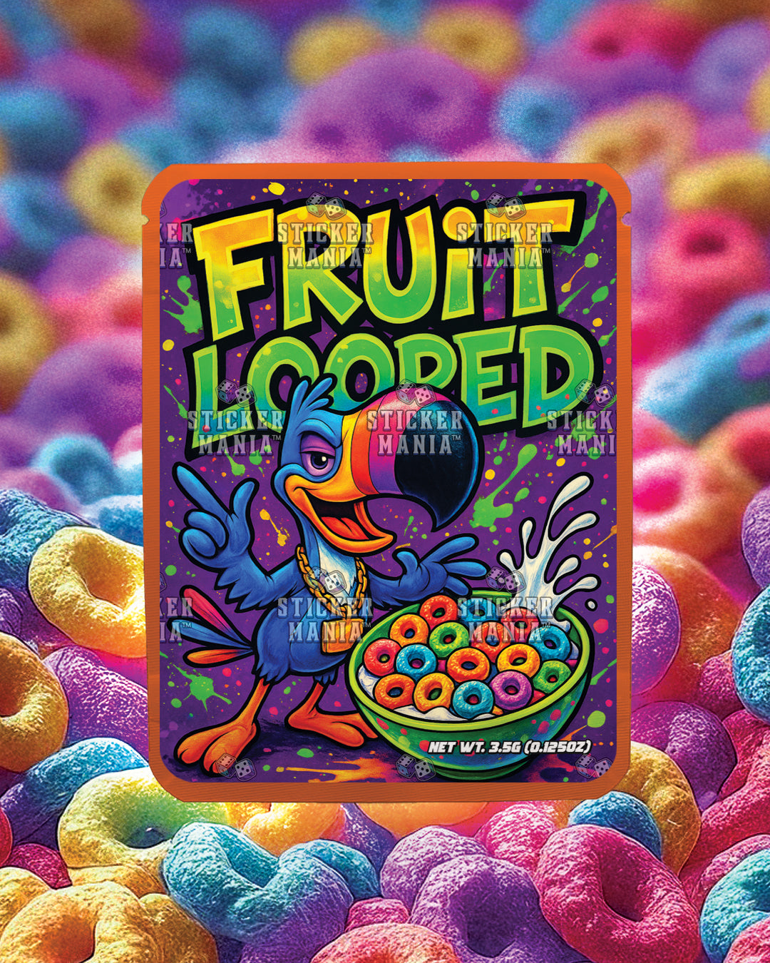 Fruit Looped | Pre-Made Sticker Bag | 3.5g
