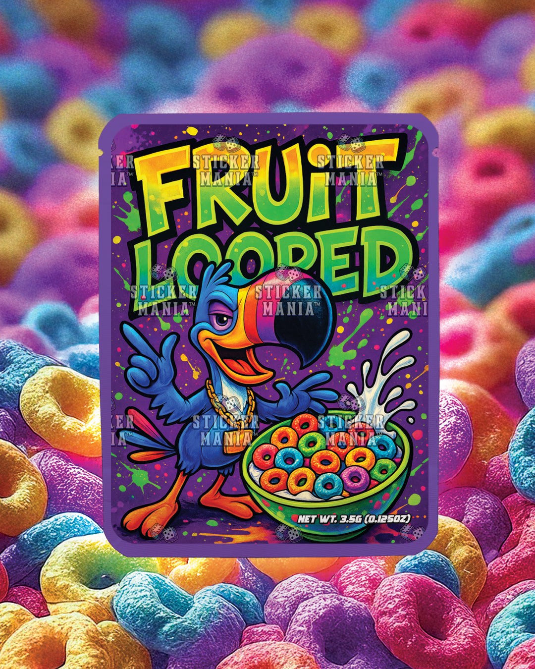 Fruit Looped | Pre-Made Sticker Bag | 3.5g