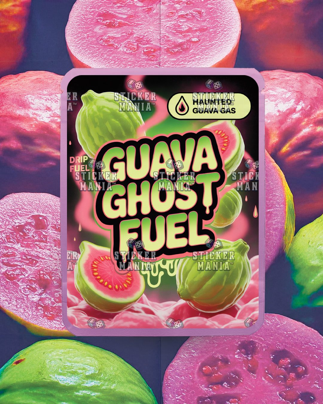 Guava Ghost Fuel | Pre-Made Sticker Bag | 3.5g