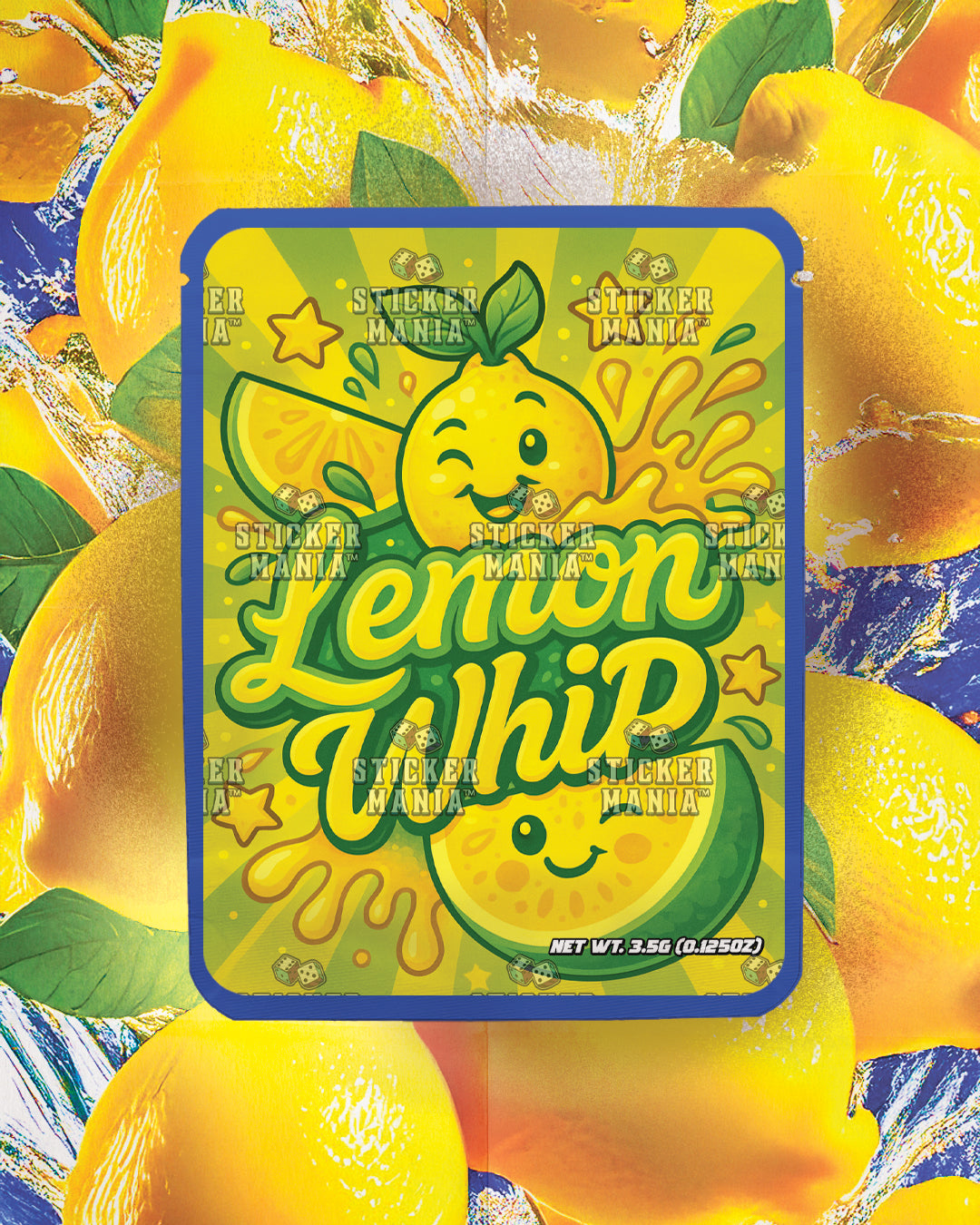 Lemon Whip | Pre-Made Sticker Bag | 3.5g