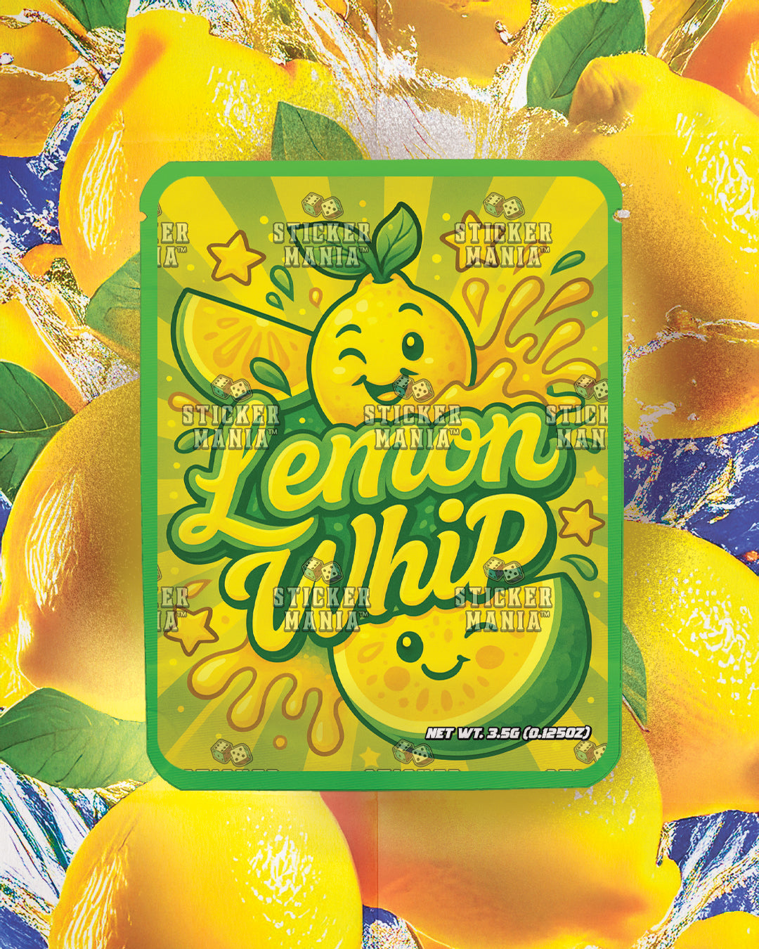 Lemon Whip | Pre-Made Sticker Bag | 3.5g
