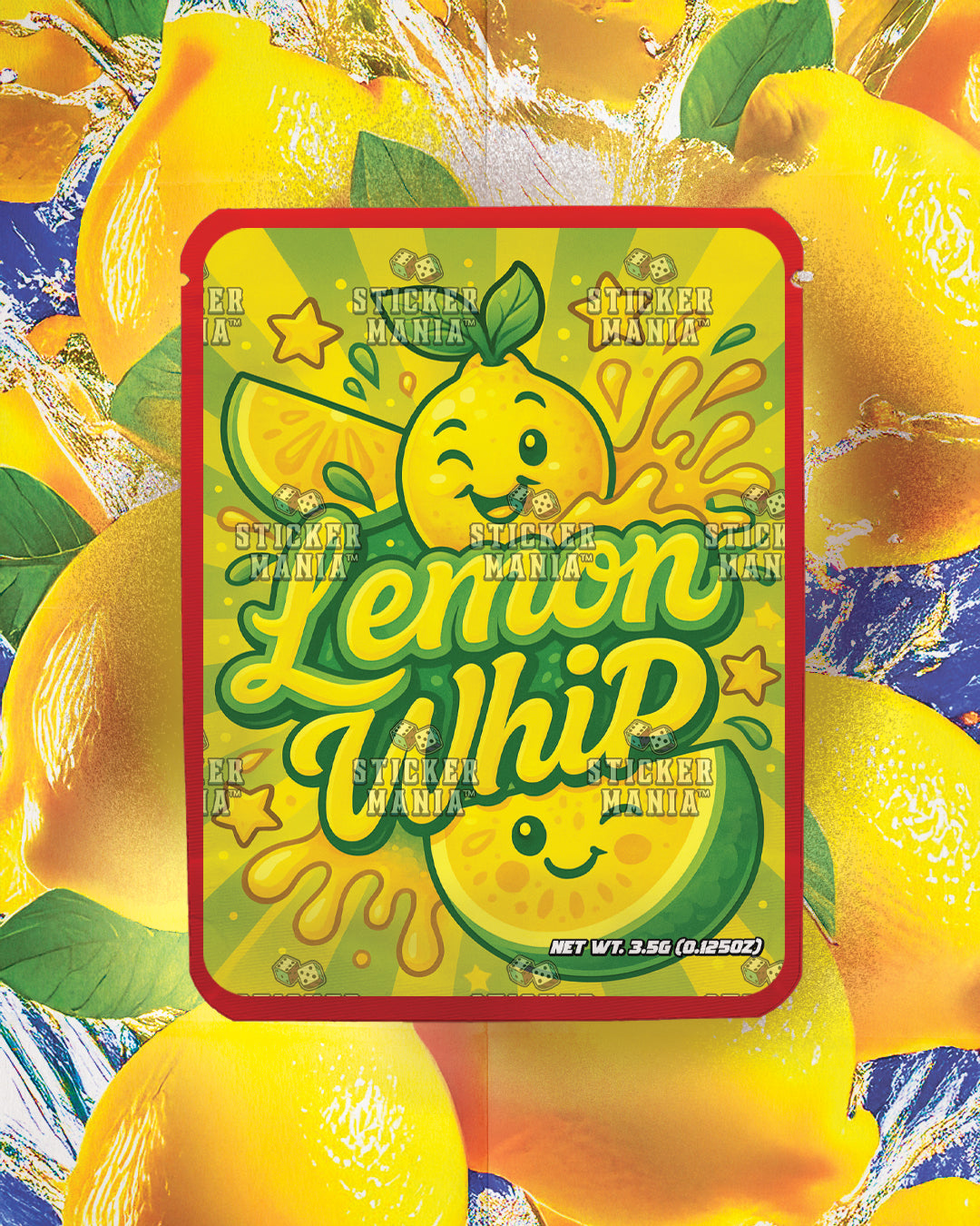 Lemon Whip | Pre-Made Sticker Bag | 3.5g