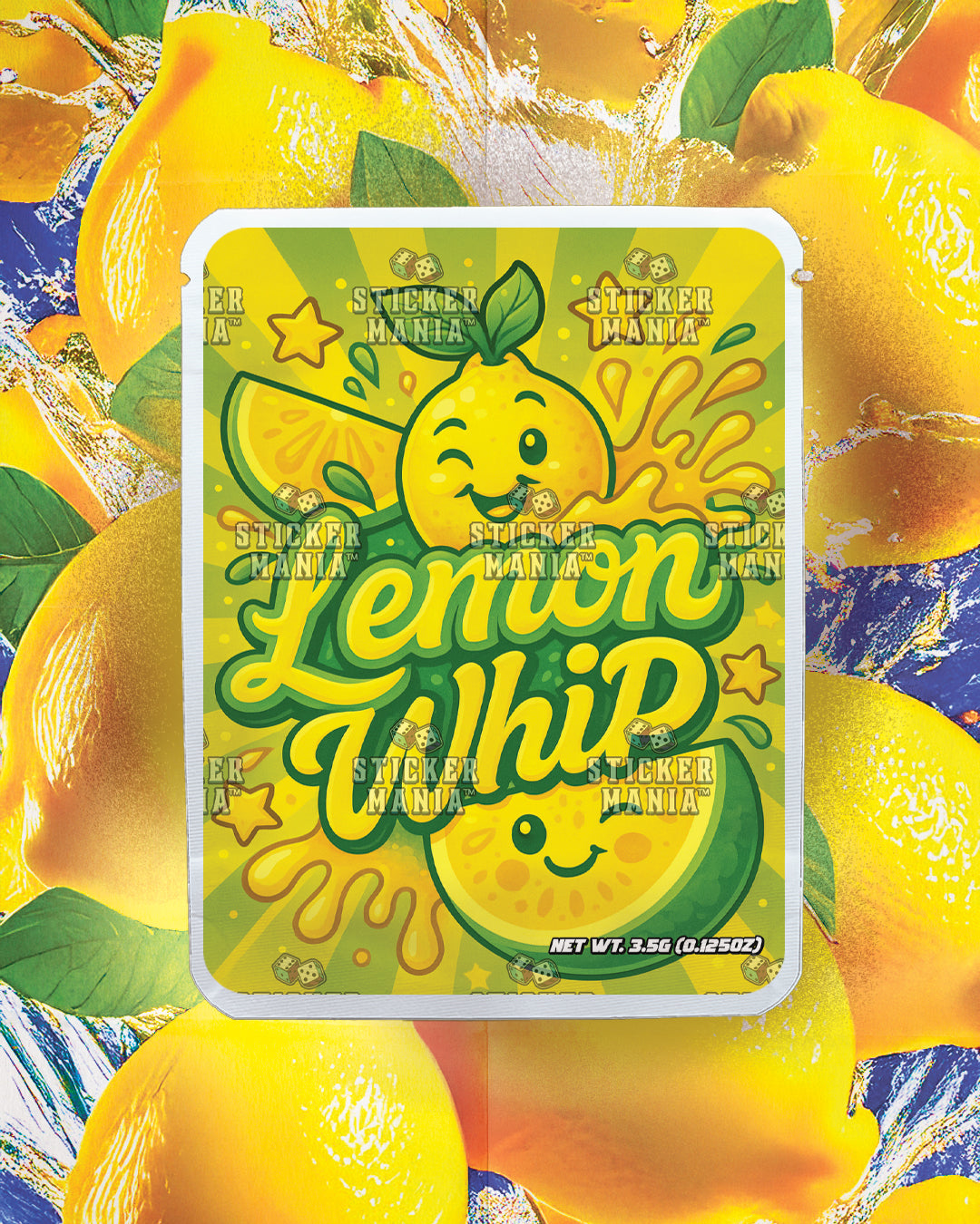 Lemon Whip | Pre-Made Sticker Bag | 3.5g